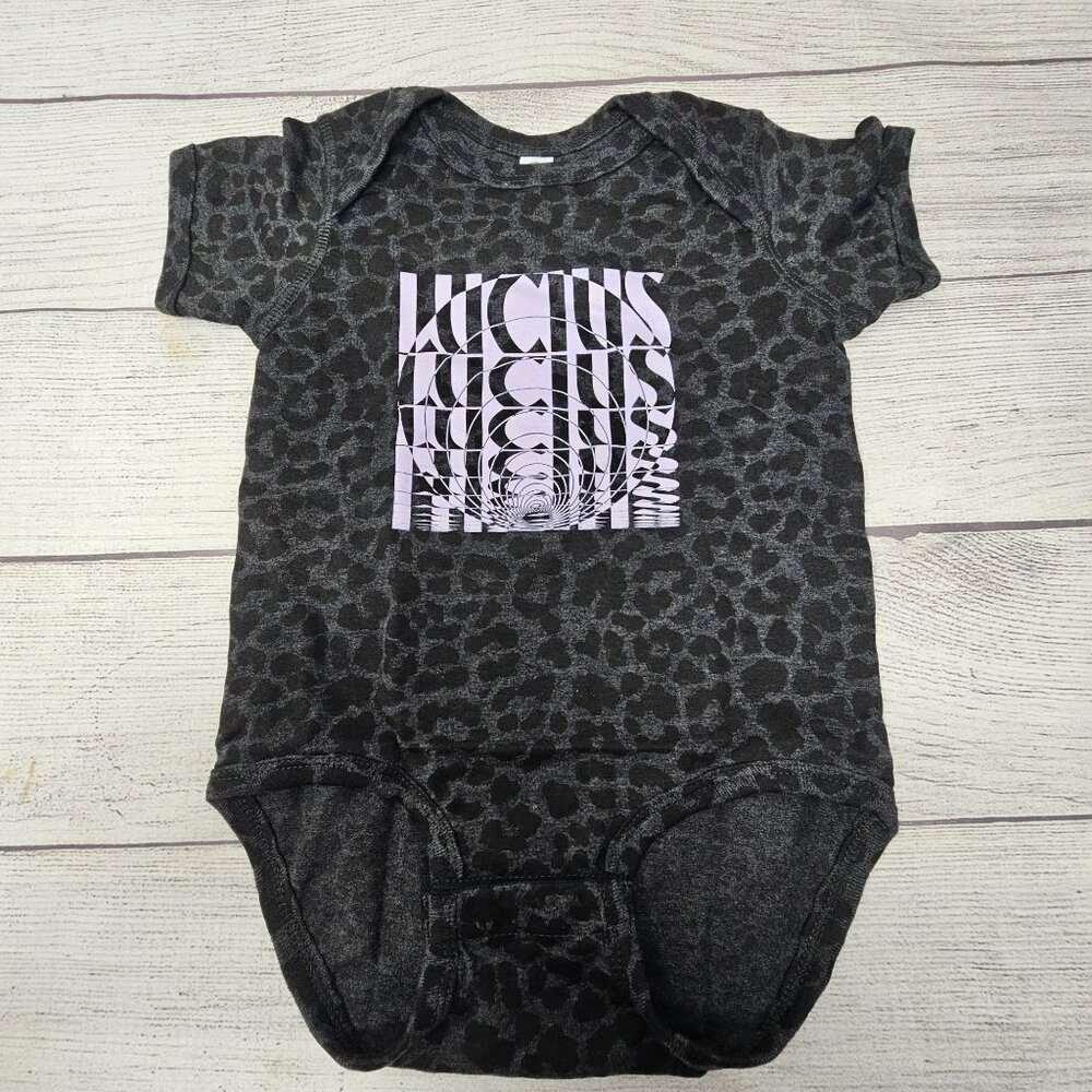 NWT Second Nature Leopard Print Baby Bodysuit | Lucius Size 18 months